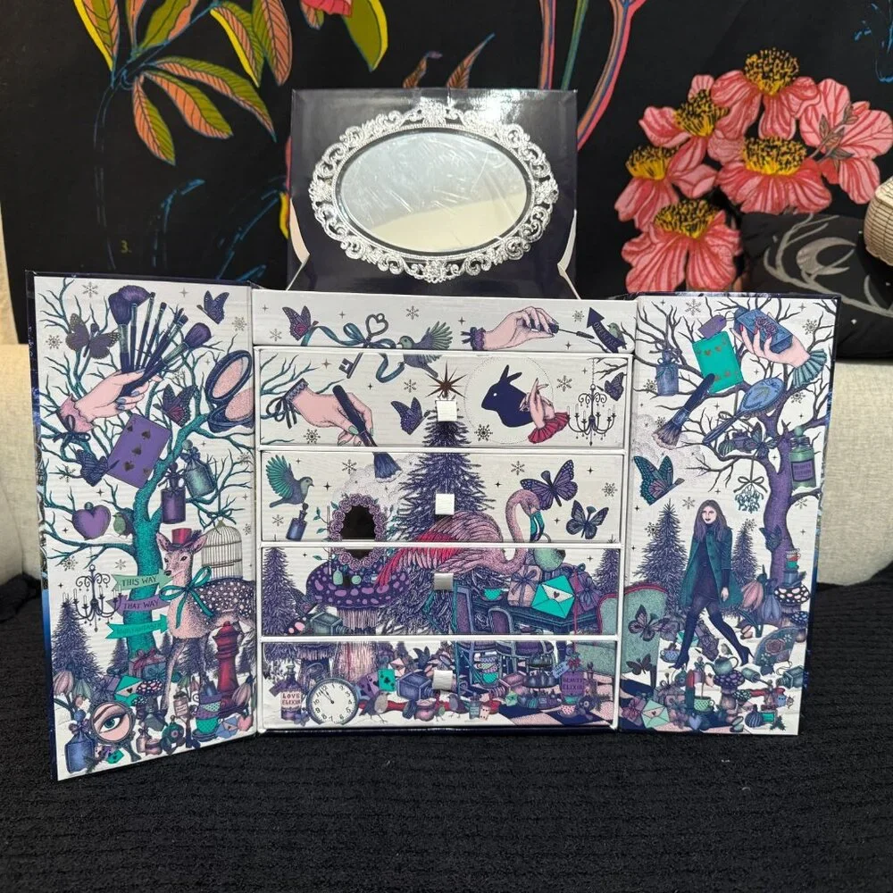 Lookfantastic® Beauty in Wonderland Case, Drawers & Mirror (Box Only/No Beauty)